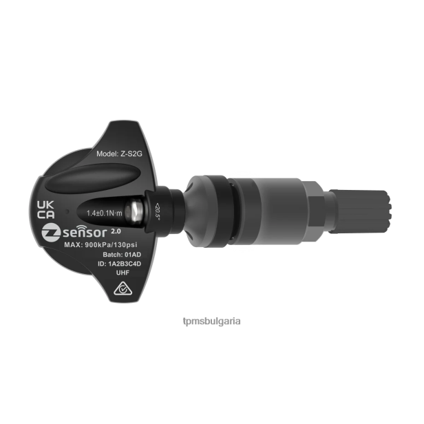 holden oe резервен tpms сензор - oe p/n 95712232, 13598773 freq 433mhz D402BJ53 - TPMS сензори метално стебло на клапа - тъмно сиво